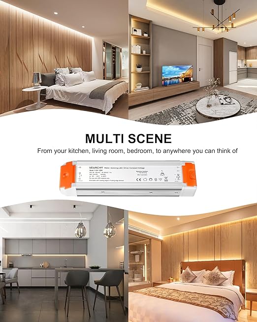 24V Dimmable LED Driver 120W AC 120V to DC 24 Volt Dimmable Lighting Low - Image 8
