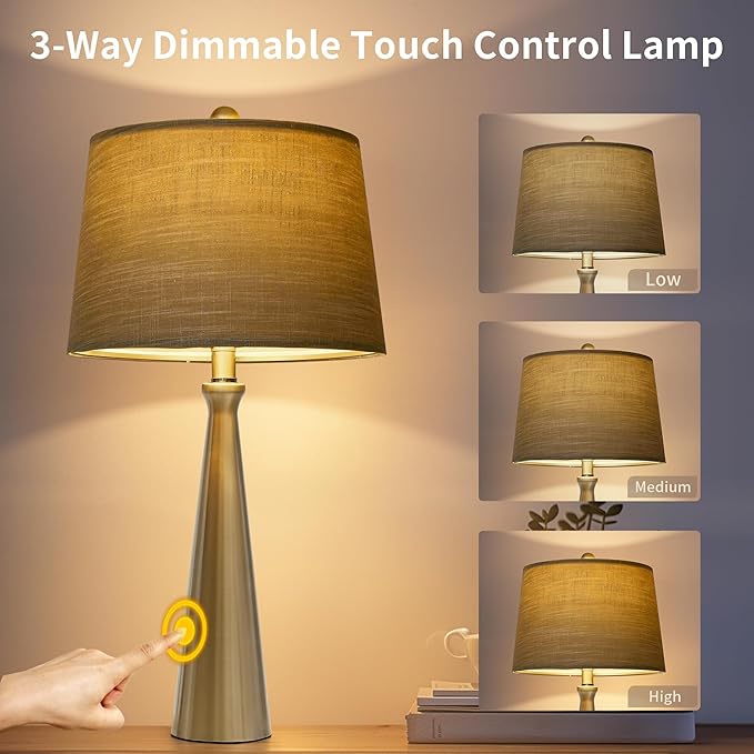 Oneach 25.75" Table Lamps Set of 2 - Image 6