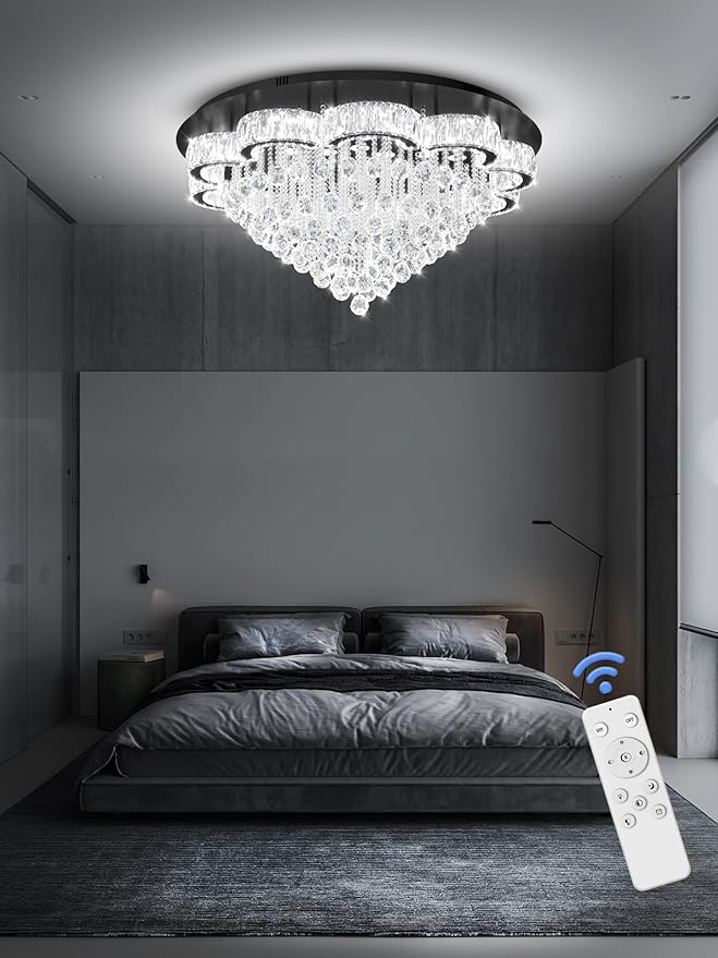 Flashing God 40inches Modern Crystal Chandelier - Image 3