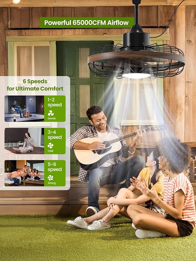 Outdoor Ceiling Fans with Light - Image 3