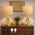 OYEARS 23" Table Lamps Set of 2, Farmhouse Lamps by OYEARS