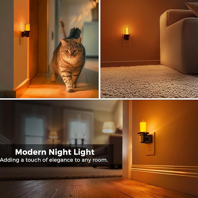 L LOHAS LED Night Light, Amber Nightlight - Image 5