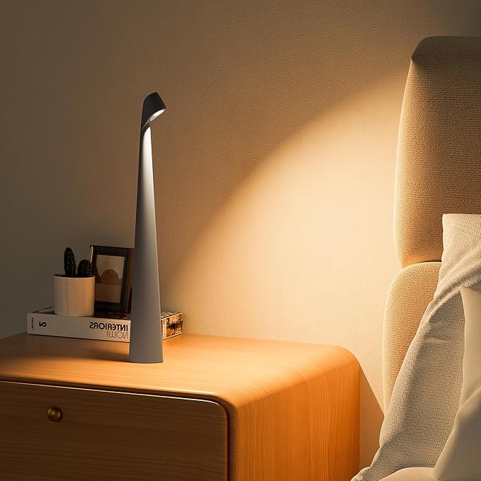 Portable LED Table Lamp 3-Levels Brightness, Rechargeable Battery Up to 48 - Image 9