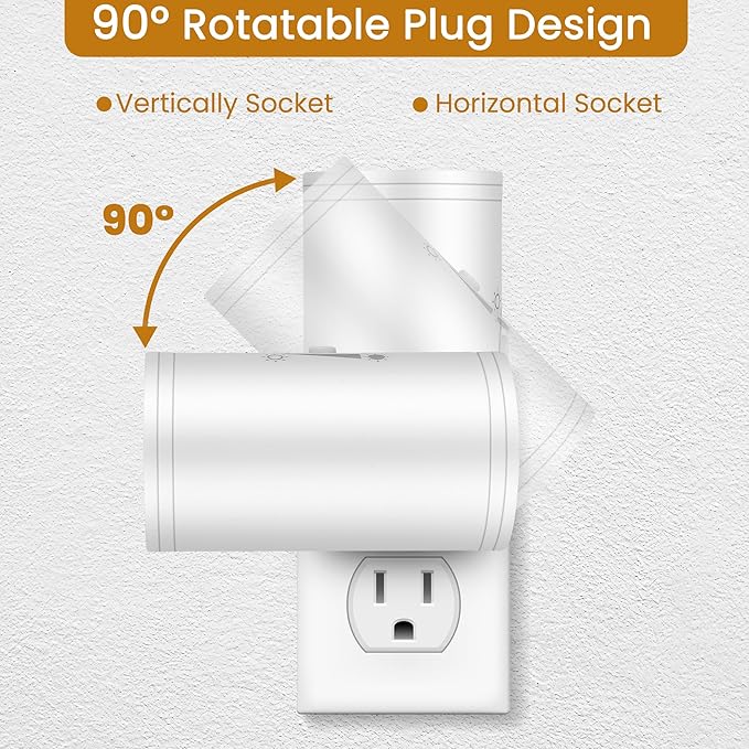 LED Plug-in Wall Night Light - Image 6