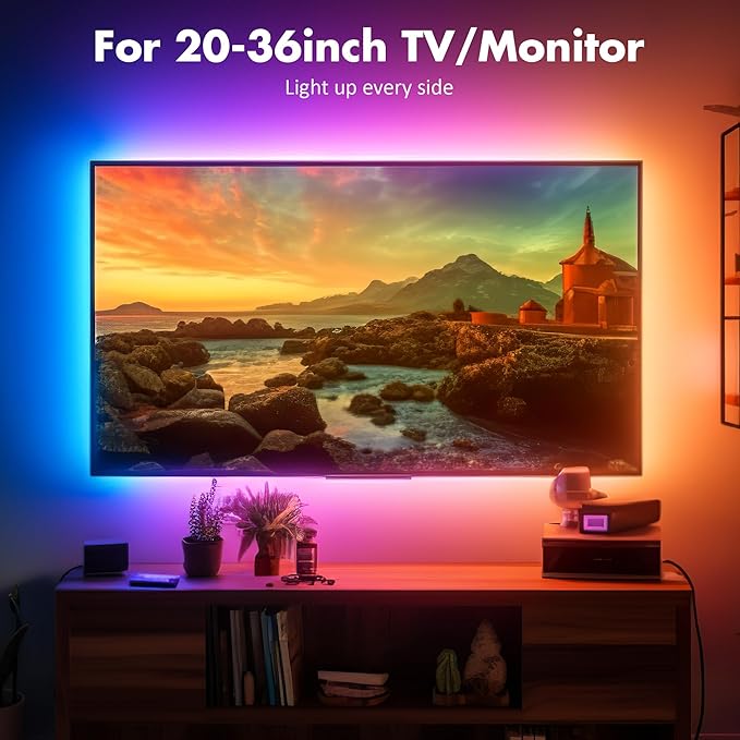 Maylit ICRGB TV LED Backlight, App Control LED Lights - Image 7