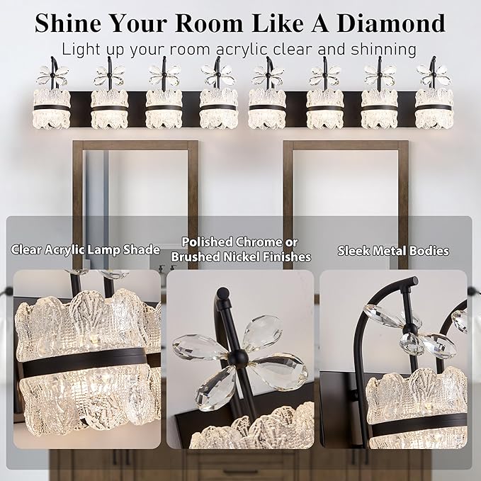 Bathroom Lights Over Mirror - Image 4