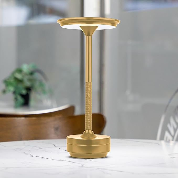 Cordless Rechargeable Touch Lamp 5000mAh Battery, 20+ Hours Use, USB-C Charging - Image 2