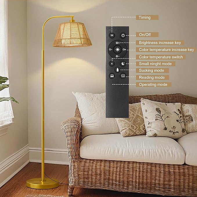 Oneach Arc Floor Lamp for Living Room - Image 8