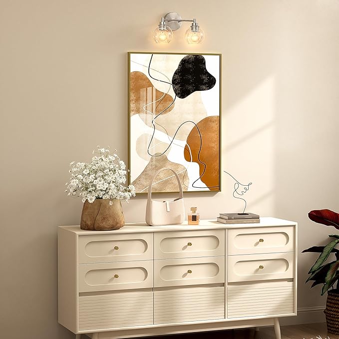 VONLUCE Bathroom Light Fixtures, 2-Light Vanity Lights - Image 8