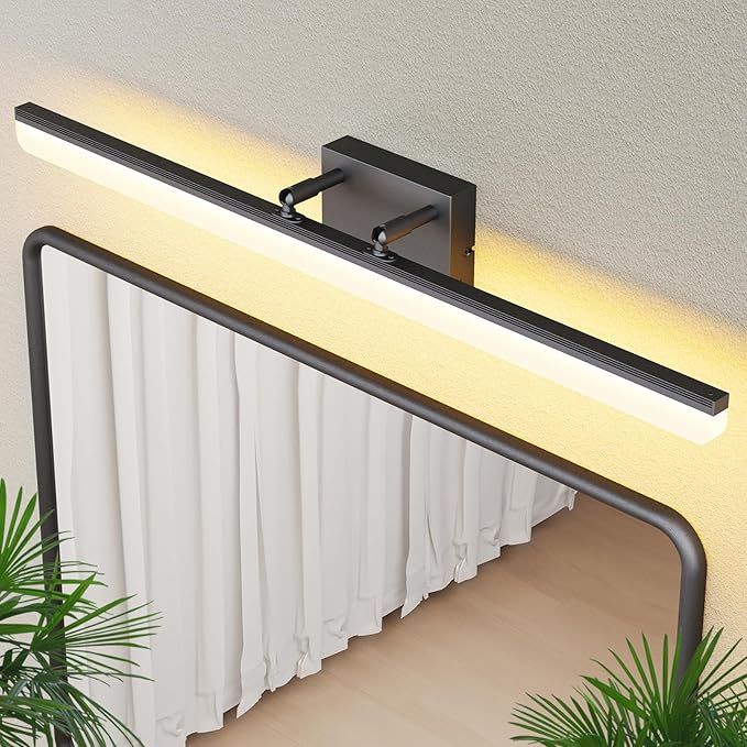 Black Vanity Light 31.5" Long 24W LED Bathroom Light Bar by KELIDENLighting