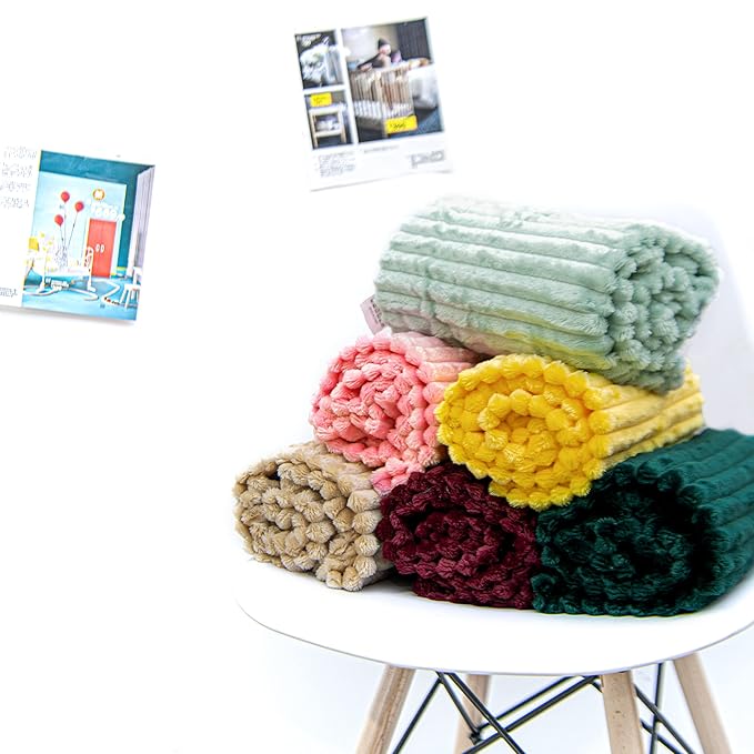 NTBAY Flannel Fuzzy Toddler Blanket, Fluffy Warm and Lightweight Reversible - Image 6