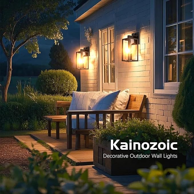 Dawn to Dusk Outdoor Sensor Motion Sensor Light Fixture Waterproof Porch Lights - Image 6