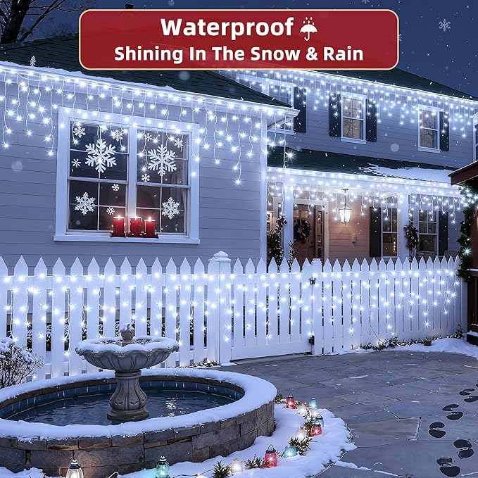 810 LED Christmas Lights Outdoor 82FT - Image 5