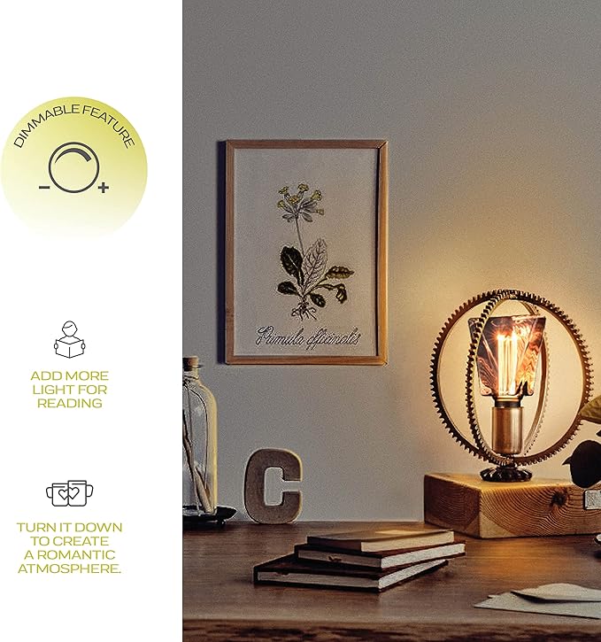 Next Glow Decorative Light Bulb Eq 20W ICE Style Shaped E26 Led Bulb Medium Base - Image 2
