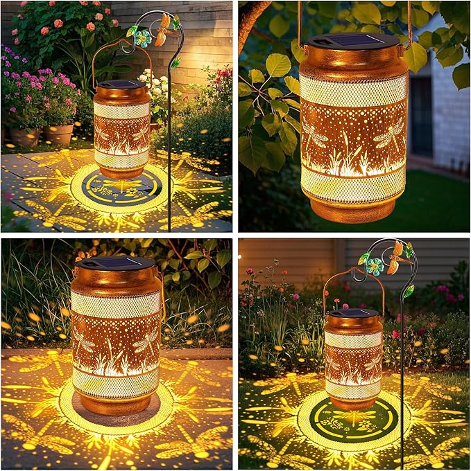 Dragonfly Solar Lanterns Outdoor Waterproof - Image 4