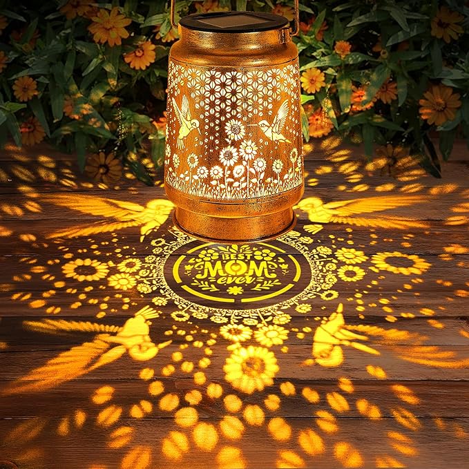 Hummingbird Solar Lanterns Outdoor Garden Decor, Christmas Gifts - Image 2