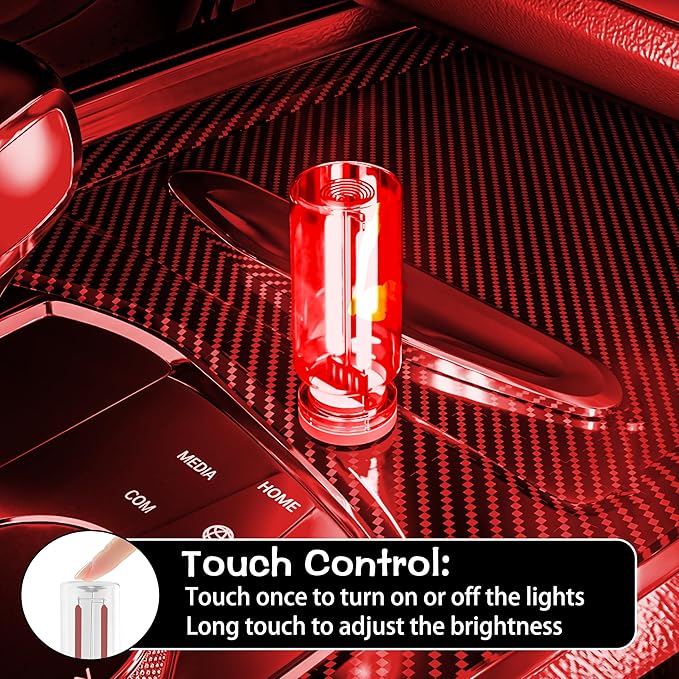 4 PCS Car USB Light Blub, Plug-in LED Ambient Lighting - Image 3