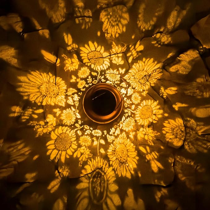 Solar Lanterns Outdoor Waterproof, Sunflower Gifts - Image 3