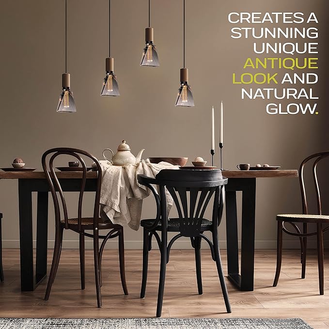Next Glow Decorative Light Bulb Eq 20W ICE Style Shaped E26 Led Bulb Medium Base - Image 5