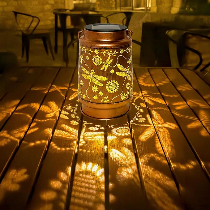 Dragonfly Solar Lantern Lights, Outdoor Lanterns - Image 4