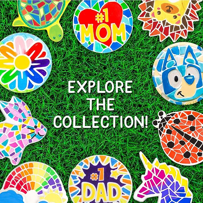Creative Roots Paint Your Own Butterfly, Ladybug & Sun Stepping Stone by - Image 10