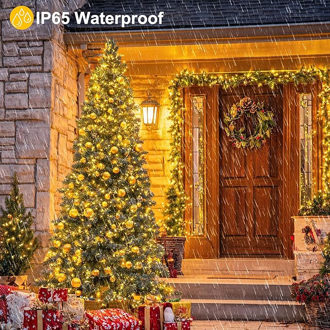 200LED Battery Operated Christmas Lights 8 Modes - Image 3