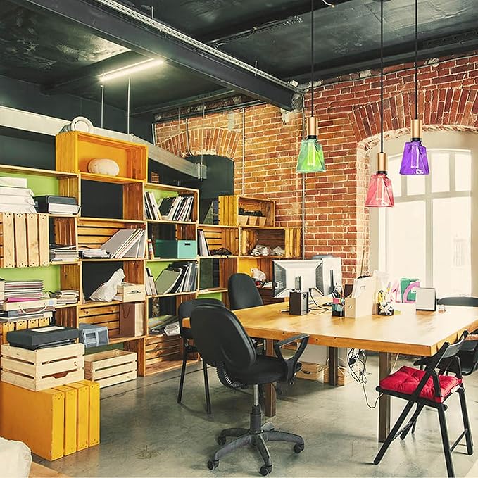 Next Glow Green Light Bulbs LED Vintage Light Bulb 3.5W Equivalent 20W Ice - Image 3