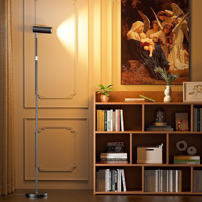 Spotlight Floor Lamp, Tall LED Standing Lamp - Image 2