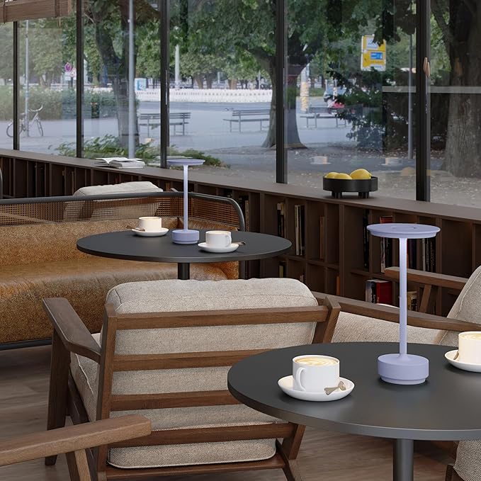 1 Pack Rechargeable Table Lamps Cordless, Portable 5000mAh Outdoor Table Light - Image 4