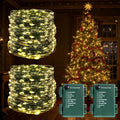 200LED Battery Operated Christmas Lights 8 Modes by Unknown