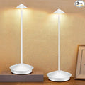 Portable Led Cordless Lamp Table Light 2 Pack, Rechargeable 6000mAh Battery by XMINKDZA