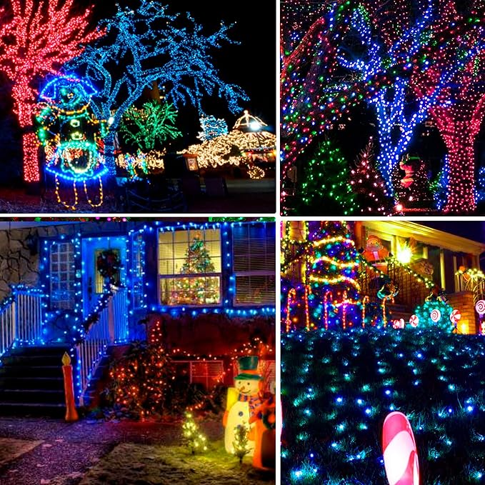 Dazzle Bright Fairy Lights Battery Operated, 2 Pack Total 40FT 120LED Silver - Image 7