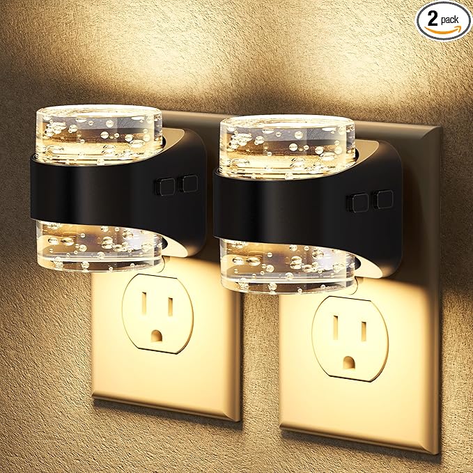 Briignite LED Night Light Plug into Wall, Dimmable Night Light by WelcometoBriigniteenjoyyourshopping