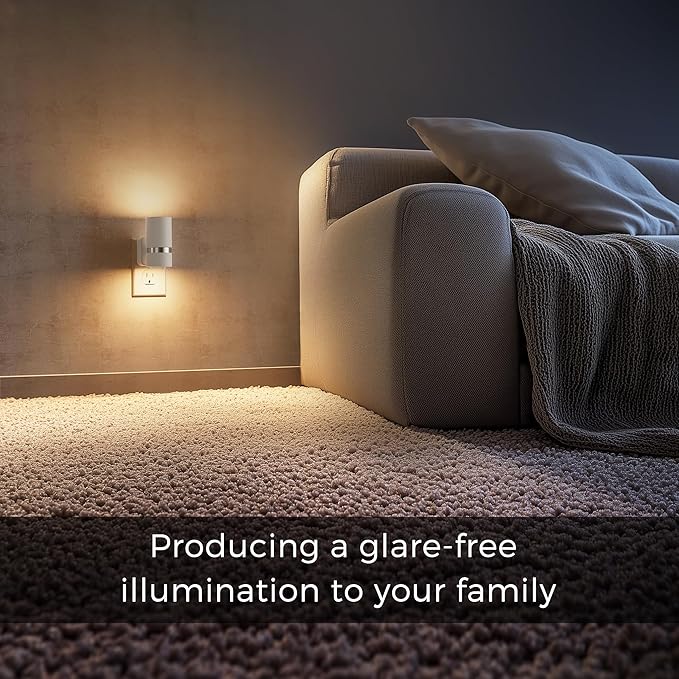L LOHAS LED Night Lights Plug into Wall, Plug in Night Light - Image 4