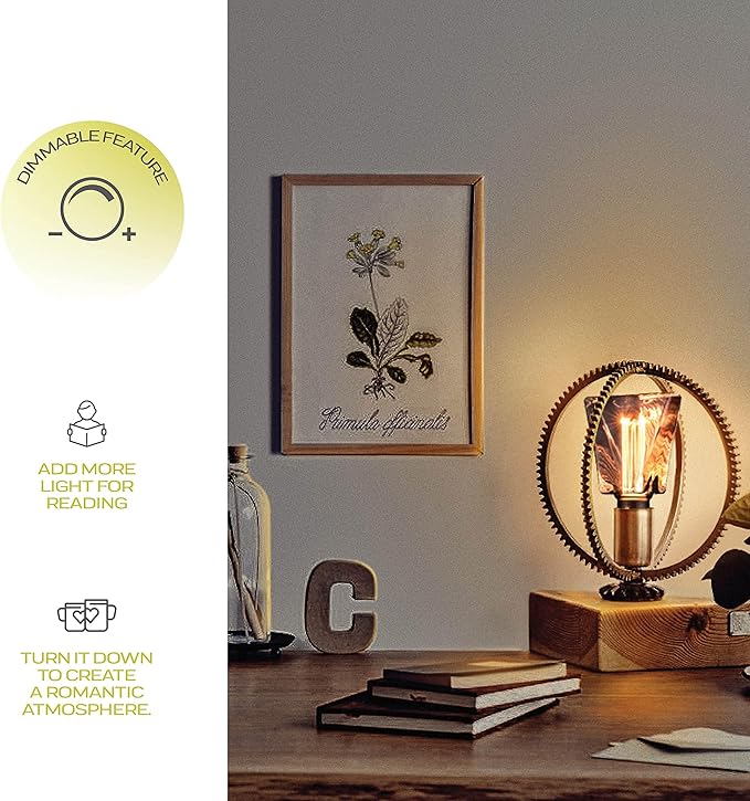 Next Glow Decorative Light Bulb Eq 20W ICE Style Shaped E26 Led Bulb Medium Base - Image 3