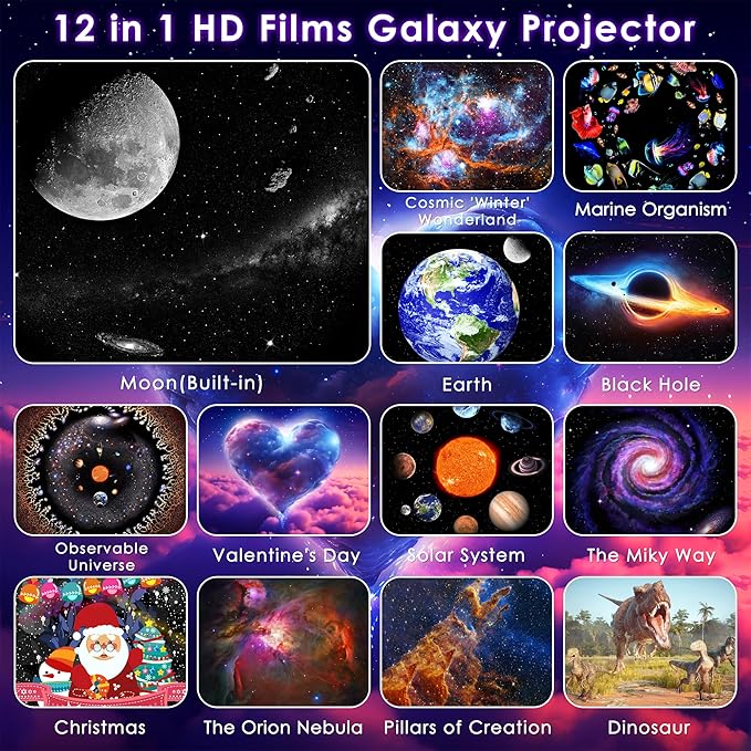 Star Projector Galaxy Light, Galaxy Projector - Image 2