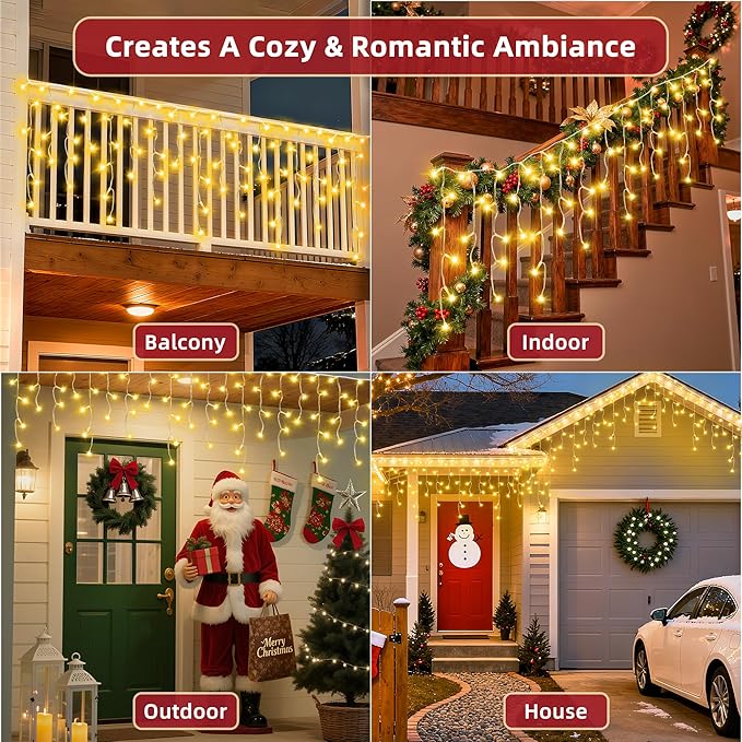 810 LED Christmas Lights Outdoor 82FT - Image 6