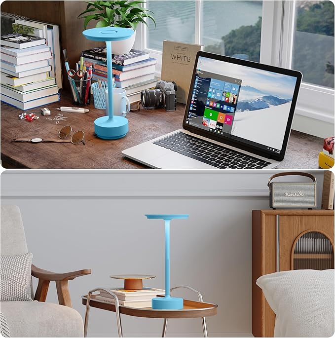 1 Pack Rechargeable Cordless Table Lamps, Portable 5000mAh Outdoor Table Light - Image 5