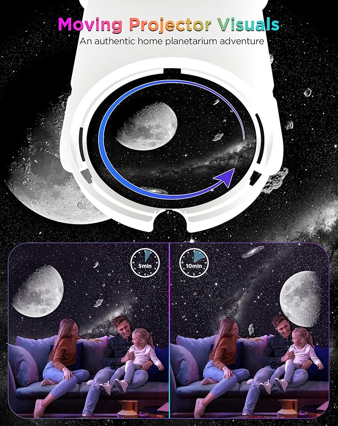 Galaxy Projector, 13 in 1 HD Planetarium Star Projector - Image 6