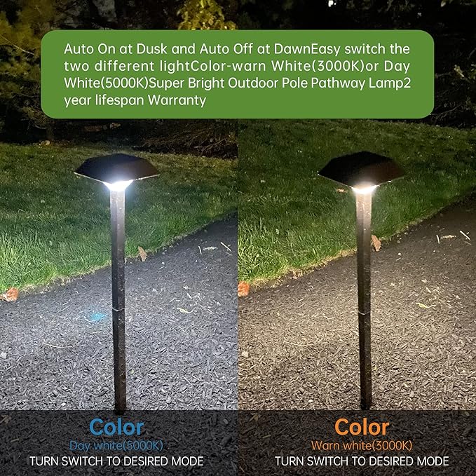 Bobcat Solar Landscape Pathway Lights Super Bright - Image 7