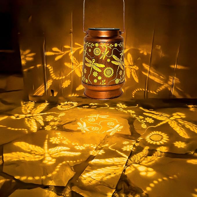 Dragonfly Solar Lantern Lights, Outdoor Lanterns - Image 2