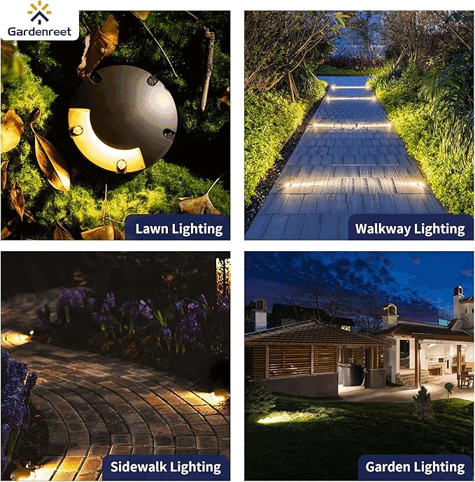 Gardenreet Brass In Ground Well Lights Kit - Image 7
