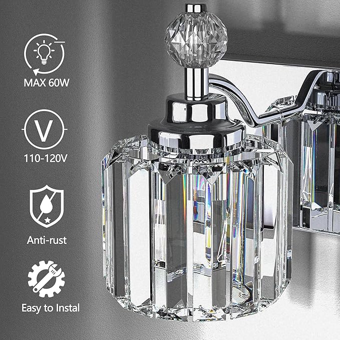 4-Light Bathroom Vanity Light - Image 4