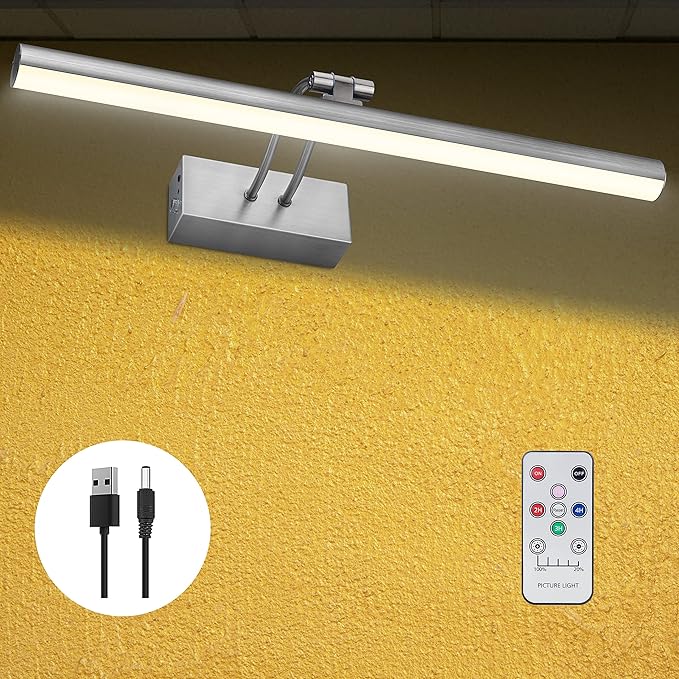 Picture Light, Picture Lights for Wall Cordless, Picture Lights - Image 2