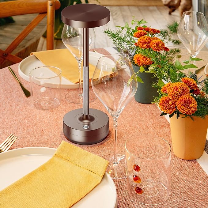 SAKRINGT 2 Pack Rechargeable Cordless Table Lamp - Image 5