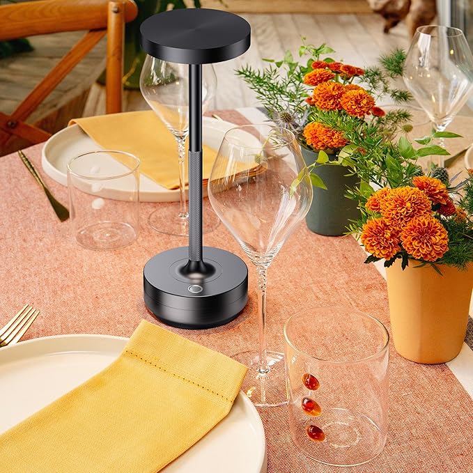SAKRINGT 2 Pack Rechargeable Cordless Table Lamp - Image 5