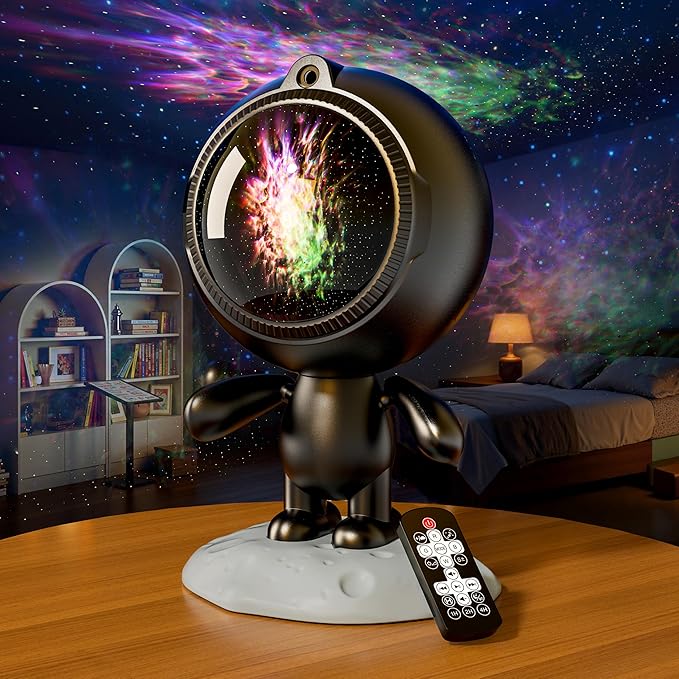 AIRIVO Star Projector, Astronaut Galaxy Projector Night Light Bluetooth Speaker by AIRIVO