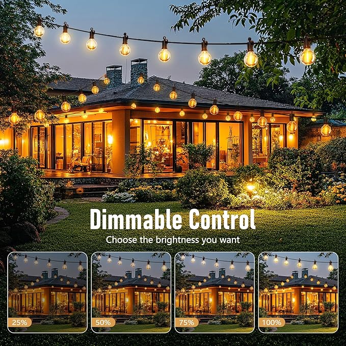 Brightown Outdoor String Lights - Image 4