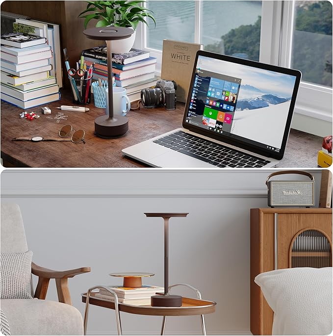 1 Pack Rechargeable Table Lamps Cordless, Portable 5000mAh Outdoor Table Light - Image 6