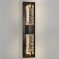 WOSHITU LED Wall Sconce Light: 19 Inch Black Modern Sconces Wall Lighting 3000K by WOSHITU